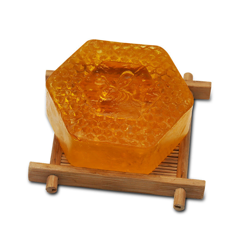 100g Handmade Soap Essential Oil Moisturizing Unique Smell Natural Bath Body Skin Care Deep Cleansing Honey Soap