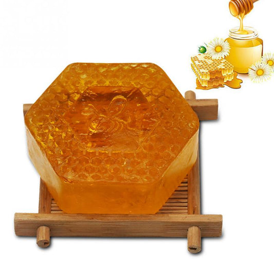 100g Handmade Soap Essential Oil Moisturizing Unique Smell Natural Bath Body Skin Care Deep Cleansing Honey Soap
